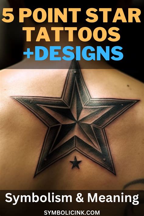 5 pointed star tattoo|Star Tattoo Meaning. 20+ Designs and Inspiration.